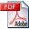 PDF文書のアイコン
