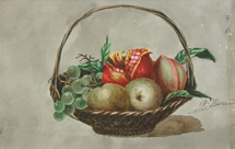 堀和平「果物籠」1885年