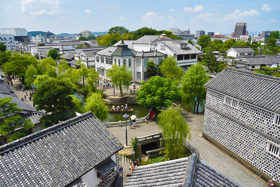 写真：倉敷美観地区