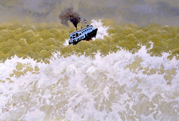 作品画像：波涛