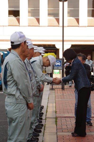 写真：出発式の様子8