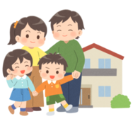イラスト：家族