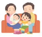イラスト：家族