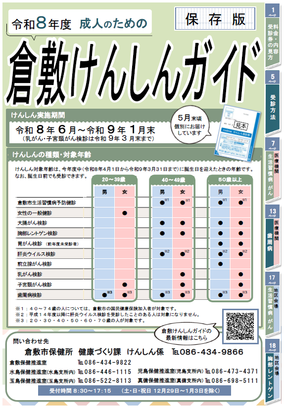 写真：令和8年度倉敷けんしんガイド