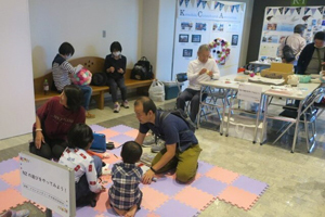 写真：倉敷クライストチャーチ市民交流協会展示ワークショップ