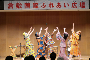 写真：アフリカンダンス