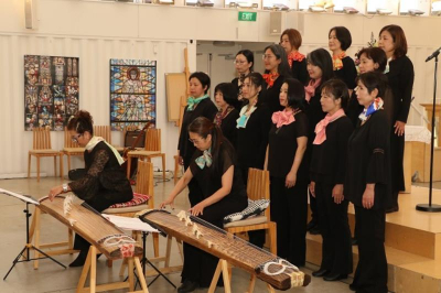 写真：歓迎夕食会の様子2