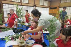 写真：生け花