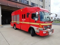 写真：玉島救助1号車　正面