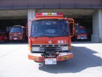 写真：旧玉島救助1号車　正面