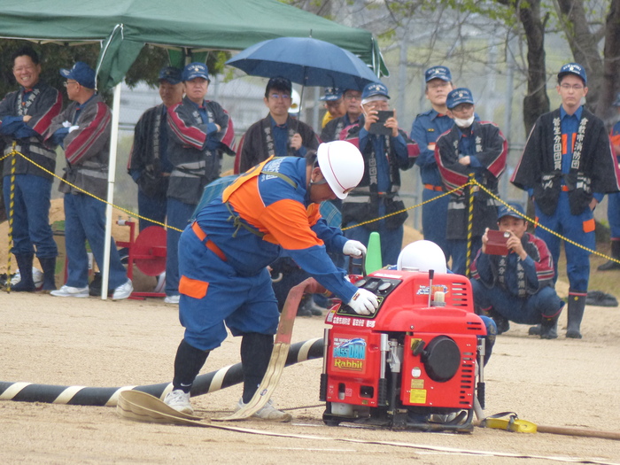 写真：市操法大会