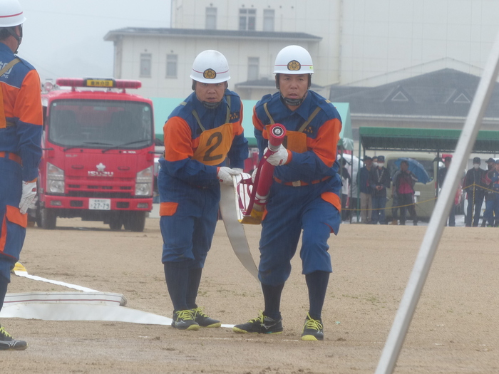 写真：市操法大会