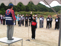 写真：消火技術訓練大会1
