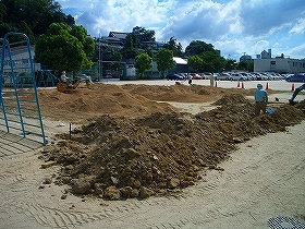 写真：地盤整備1