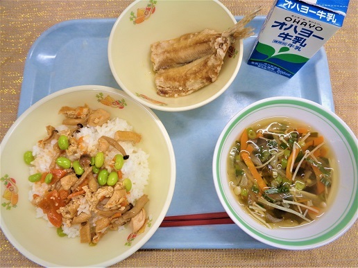 写真：第3回試食会　献立