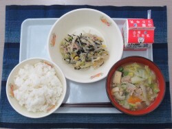 写真:小学校献立2024年1月12日