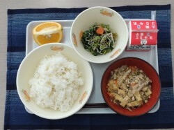 写真:献立2024年2月14日