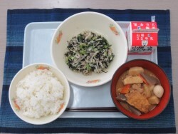 写真:小学校献立2024年2月20日
