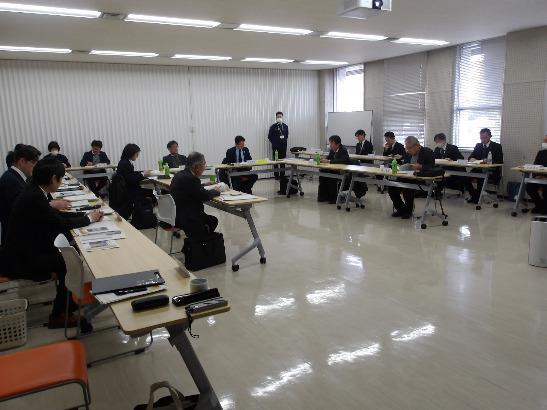 写真：第2回楯築遺跡保存整備委員会様子
