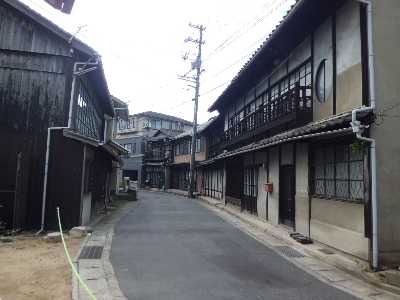 写真：天満町の町並み