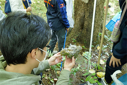 吉備の中山散策　観察会のようす2