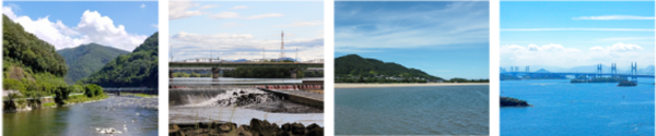写真：高梁川流域