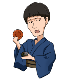 地学学芸員のイラスト