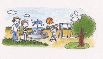 公園のイラスト