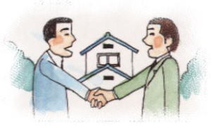 イラスト：清算金の徴収と交付（組合施行）