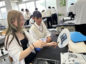 写真：通学体験の様子2