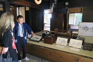 写真：下津井むかし回船問屋での様子