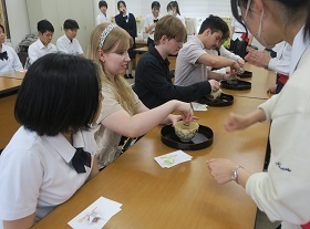 写真：お抹茶体験1