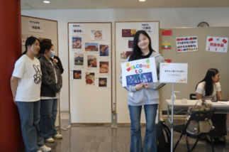 写真：留学生の文化を体験