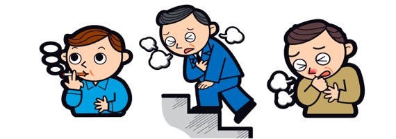 イラスト：COPD