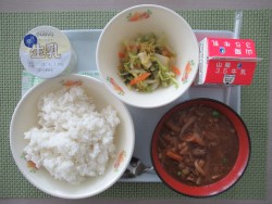 3月18日献立写真(中学校)