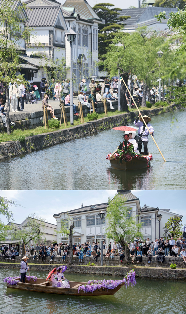 写真：瀬戸の花嫁川舟流し