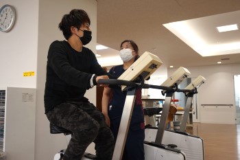 写真：運動療法