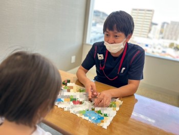写真：小児発達検査