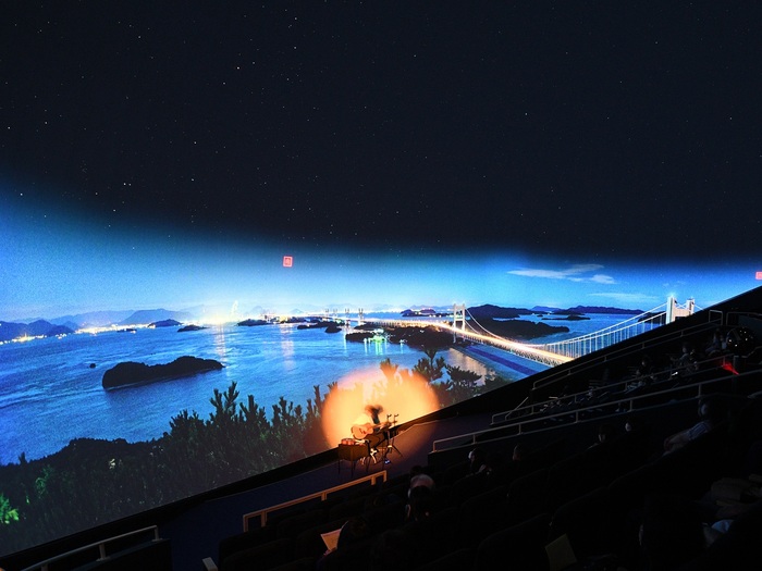 プラネタリウムコンサートの写真
