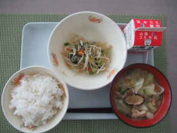 令和7年6月3日献立写真（小学校）