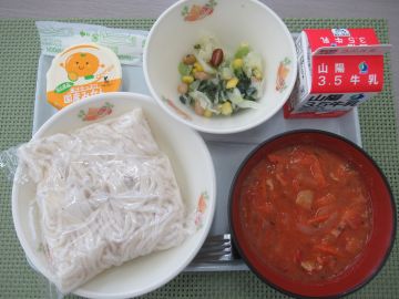 令和7年6月25日献立写真（中学校）