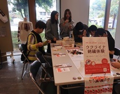 写真：展示ワークショップ