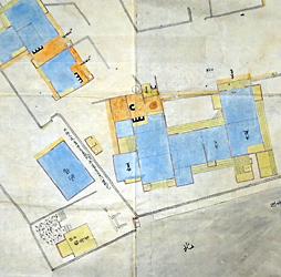 玉島陣屋絵図(部分)