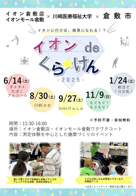 くらけんの年間ポスターです。