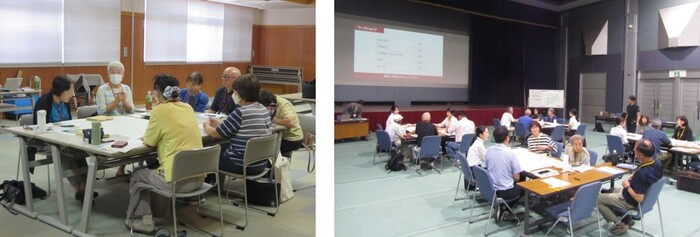 ワークショップの開催風景