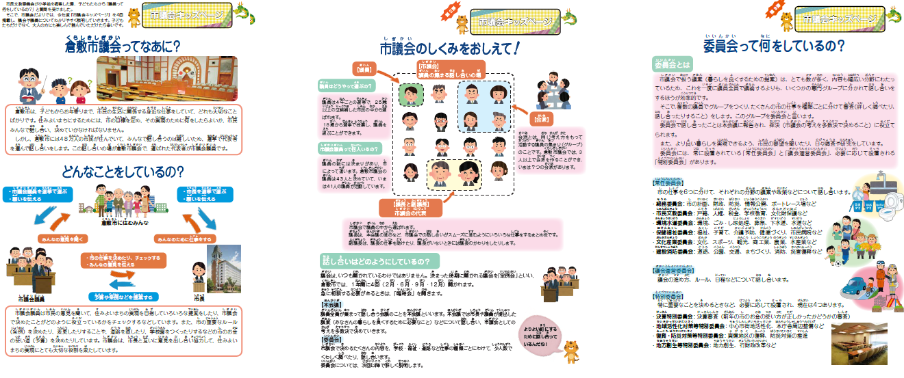 キッズページの画像（第1弾～第3弾）