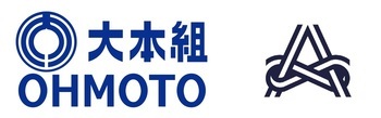 画像:大本組ロゴマーク、芸術文化ロゴマーク