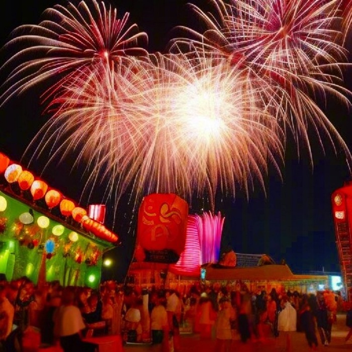 夏祭りの画像