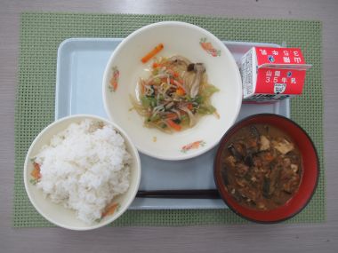 令和7年9月29日献立写真