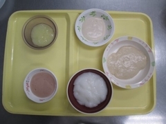 写真：ミキサー食